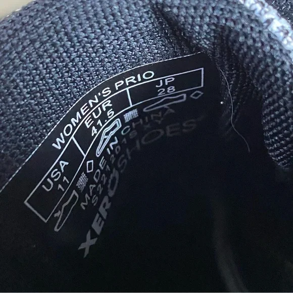 Xero Prio Barefoot Running Shoes Women's Size 11 Sneakers Grey - Picture 10 of 11